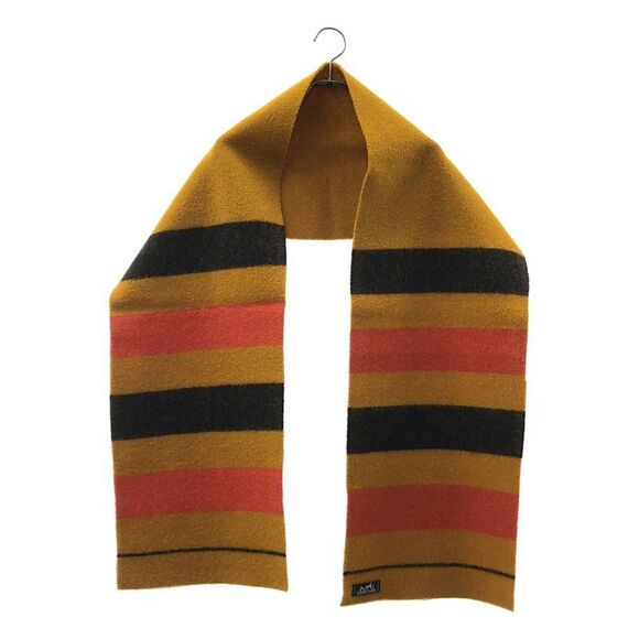 Hermes Handbags - [] Hermes | Rocabar Muffler Wool Shawl Muffler Unisex | Mustard Navy Orange
